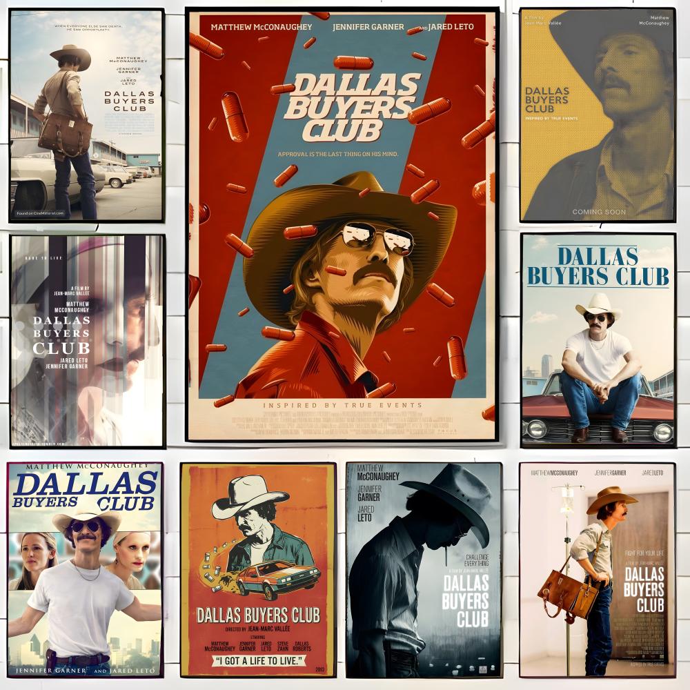 Dallas Buyers Club Poster Wall - Home Decor Dallas 评论和价格
