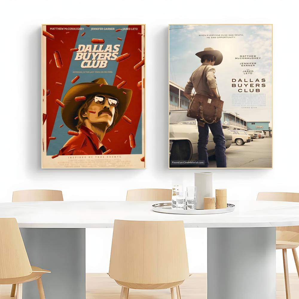 Dallas Buyers Club Poster Wall - Home Decor Dallas 评论和价格