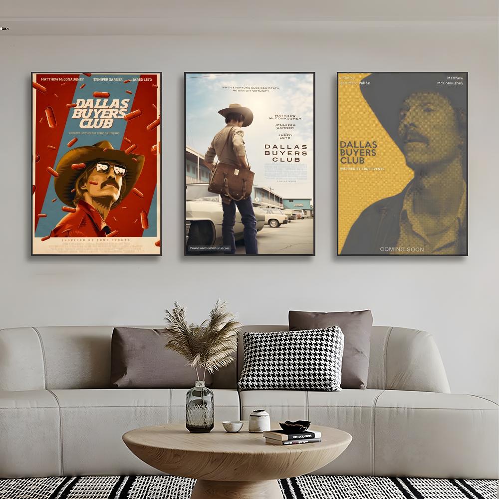 Dallas Buyers Club Poster Wall - Home Decor Dallas 评论和价格