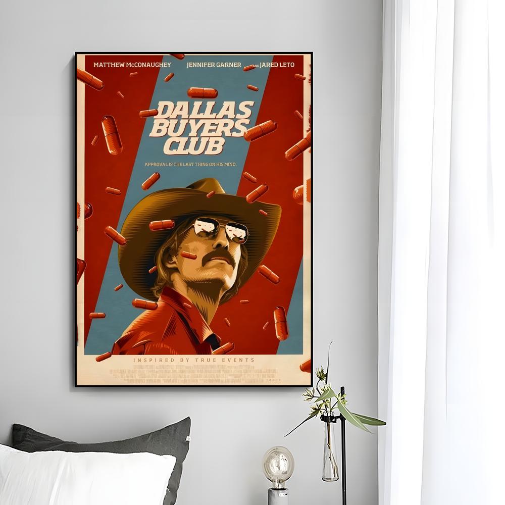 Dallas Buyers Club Poster Wall - Home Decor Dallas 评论和价格