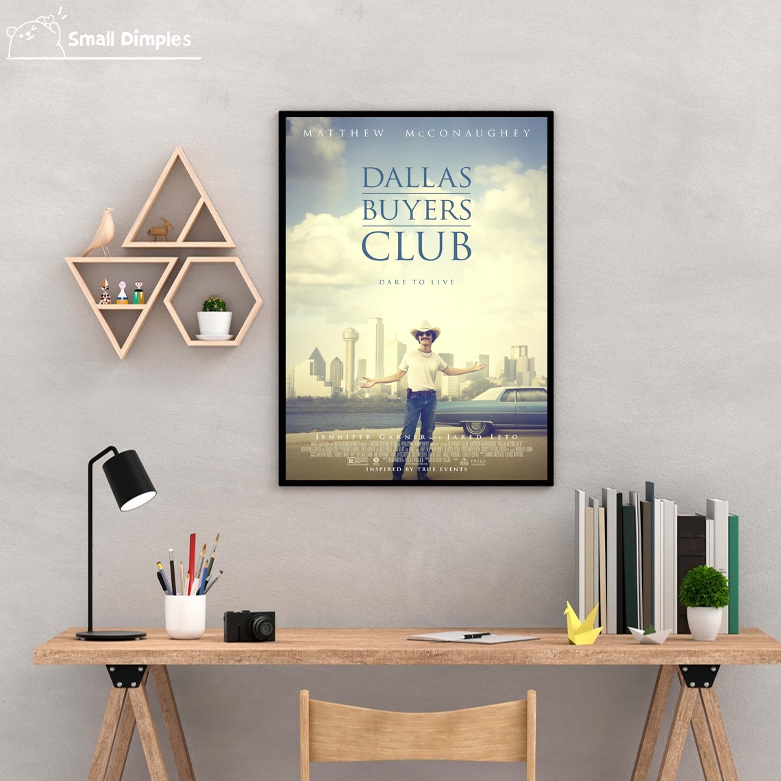 Dallas Buyers Club Movie Poste - Home Decor Dallas 评论和价格