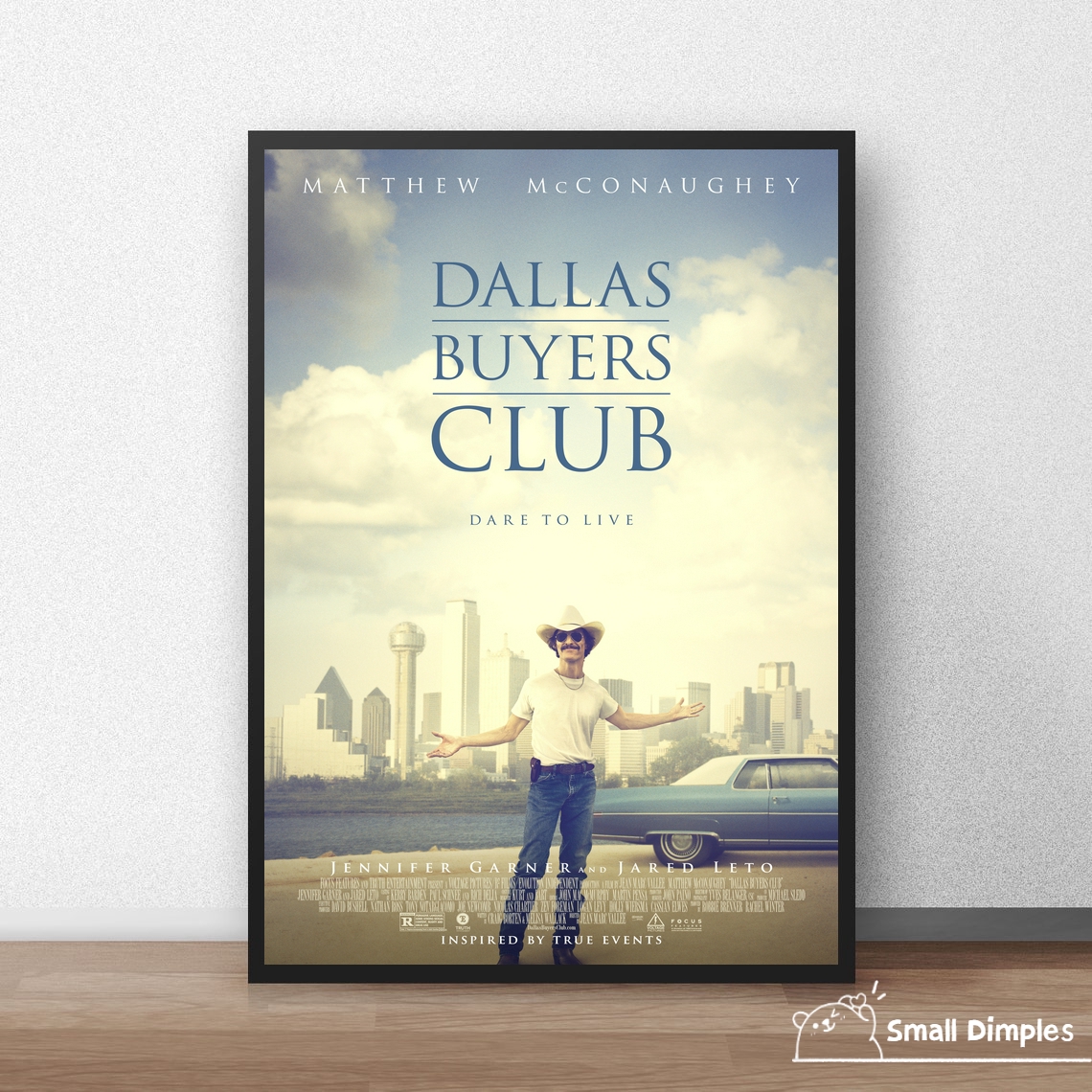 Dallas Buyers Club Movie Poste - Home Decor Dallas 评论和价格