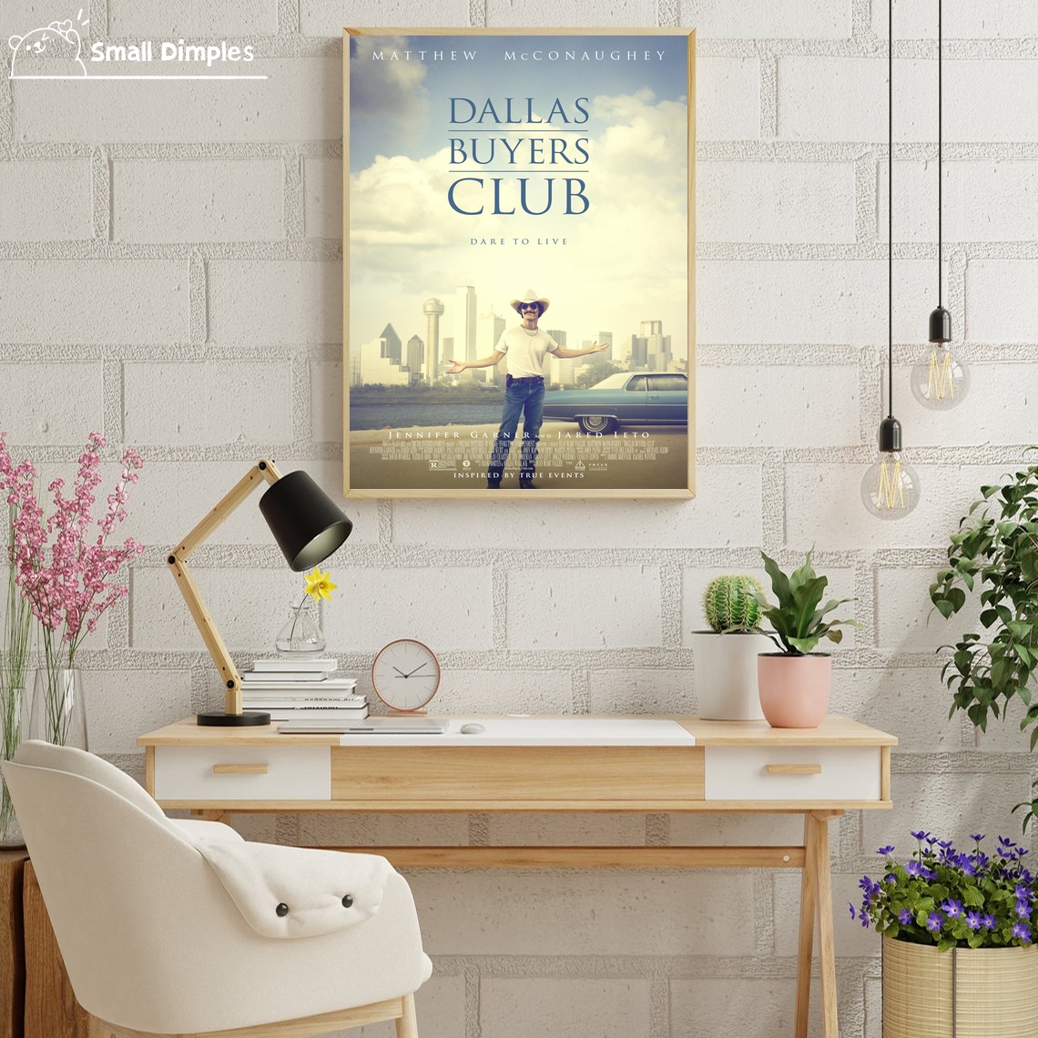 Dallas Buyers Club Movie Poste - Home Decor Dallas 评论和价格