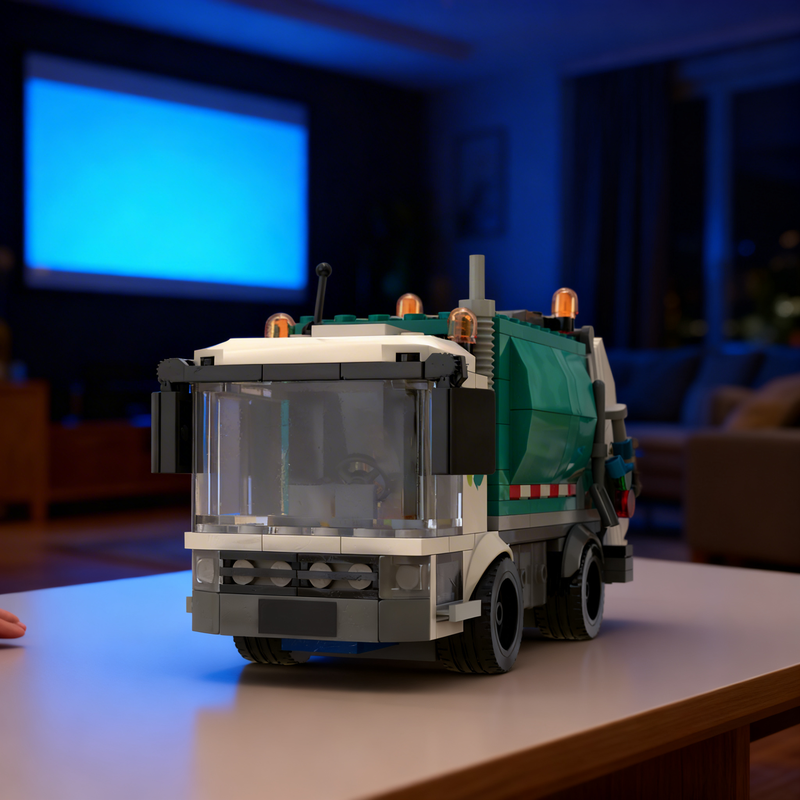 270pcs MOC Recycling Truck MOD - Home Decor Mod 评论和价格