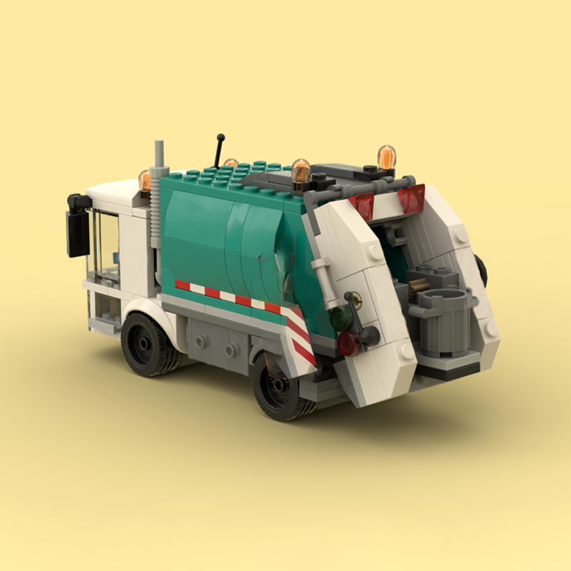 270pcs MOC Recycling Truck MOD - Home Decor Mod 评论和价格
