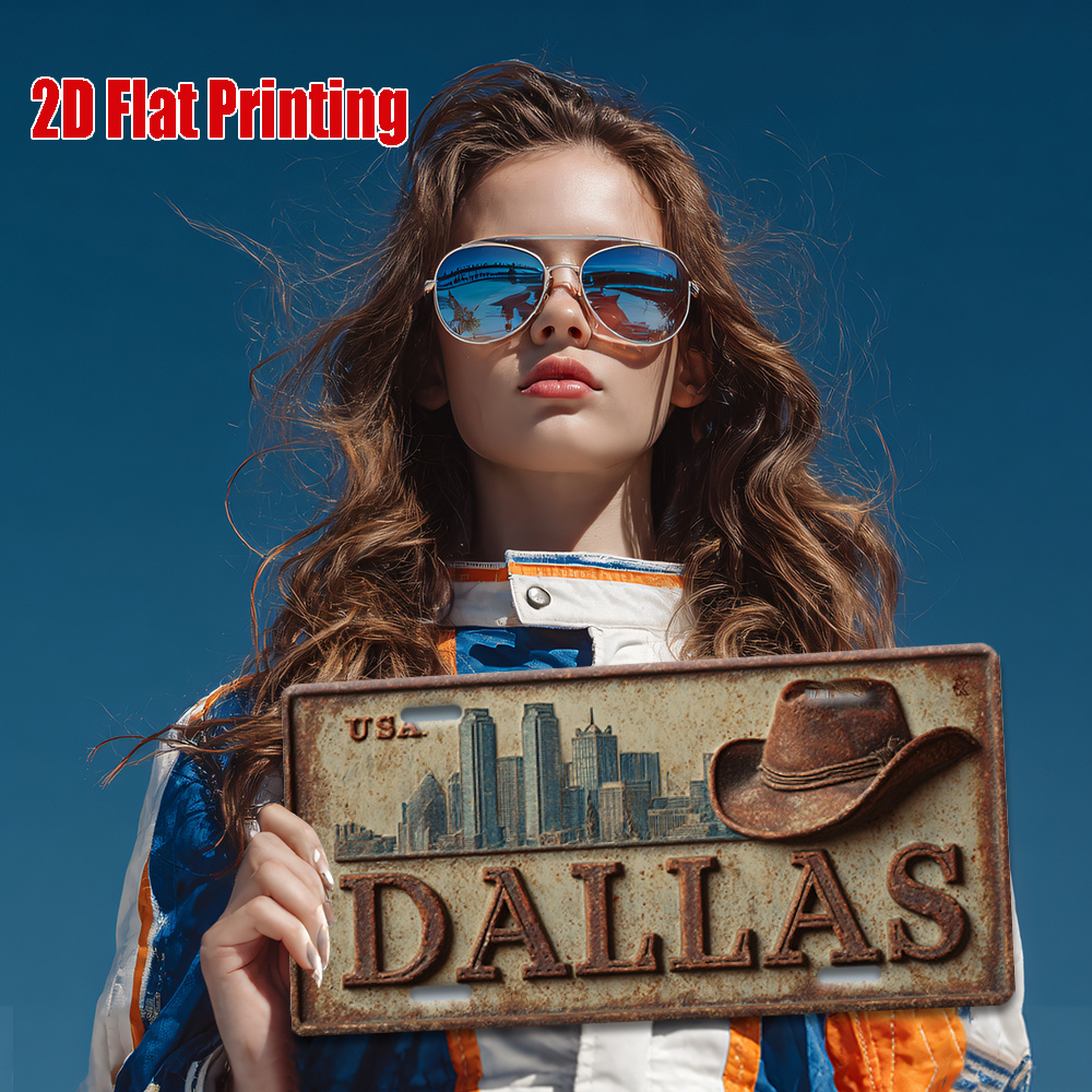AL Dallas USA Skyline Cowboy H - Home Decor Dallas 评论和价格
