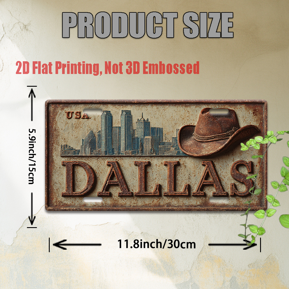 AL Dallas USA Skyline Cowboy H - Home Decor Dallas 评论和价格