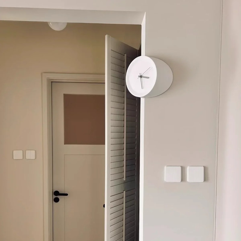 Ins Quiet Wall Clock 8inch Non - Home Decor Mod 评论和价格