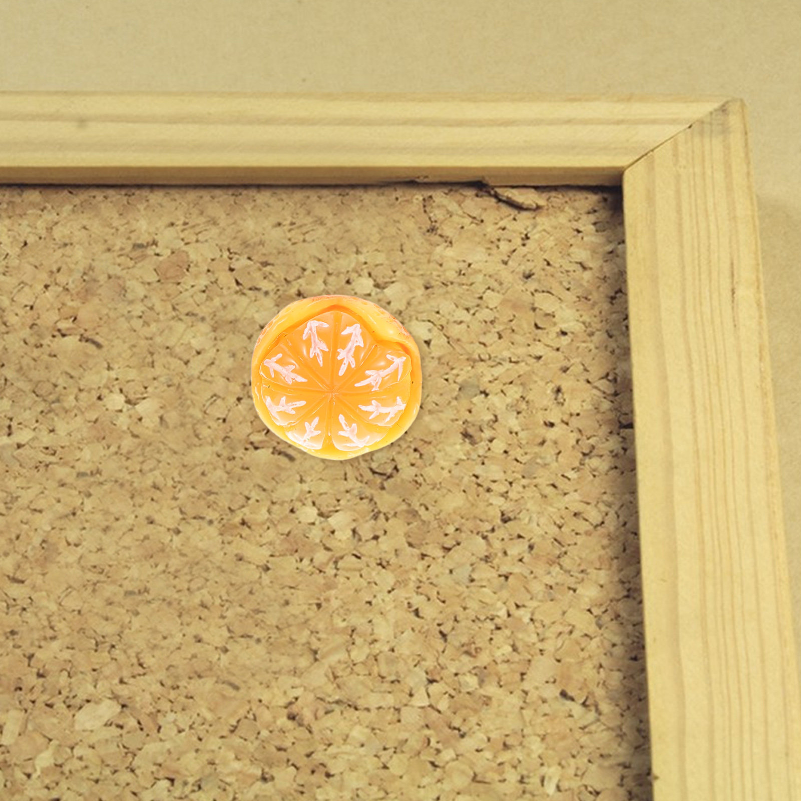15Pcs Fruit Thumb Tacks Creati - Home Decor Orange 评论和价格