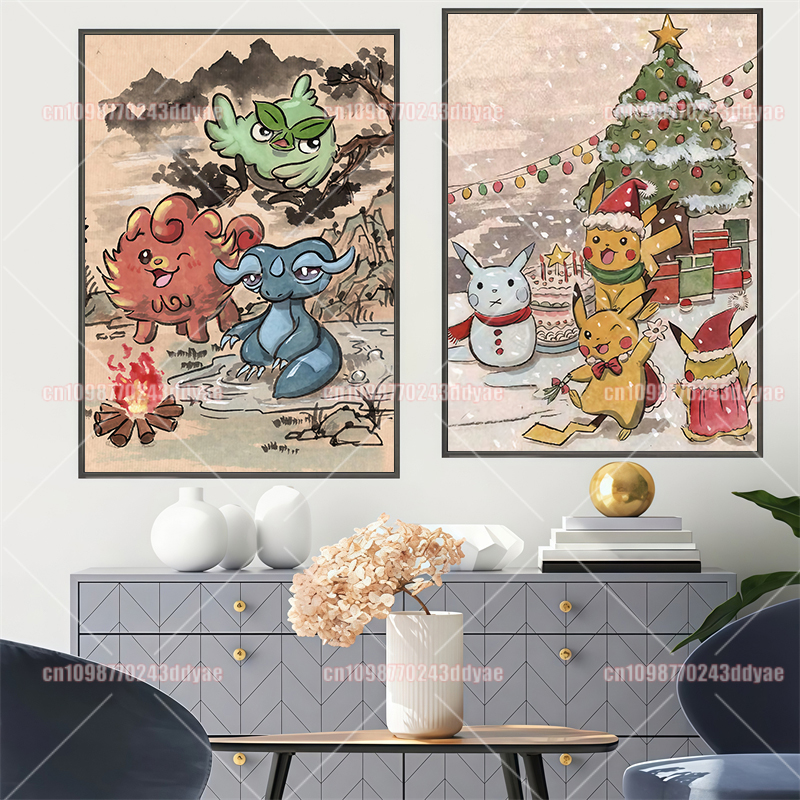Classic Anime Pokemon Greninja - Home Decor Wall Pictures 评论和价格