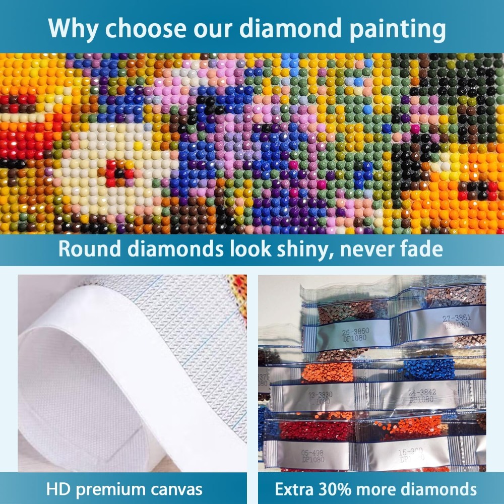 Faith Hope Love 5D Diamond Pai - Home Decor Product 评论和价格
