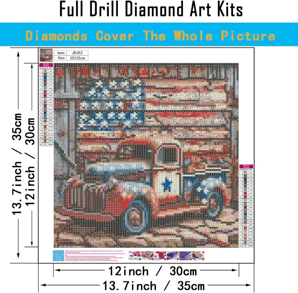 5D Diamond Art Kits for Adults - Home Decor Product 评论和价格