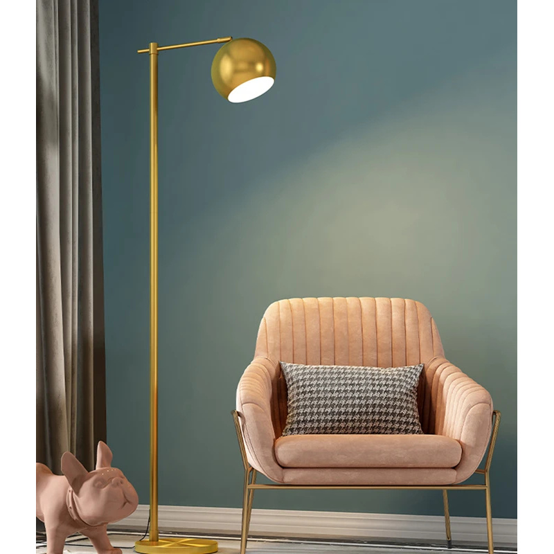 (Sea shipping)Gold Floor Lamp  - Flooring Home Decor 评论和价格