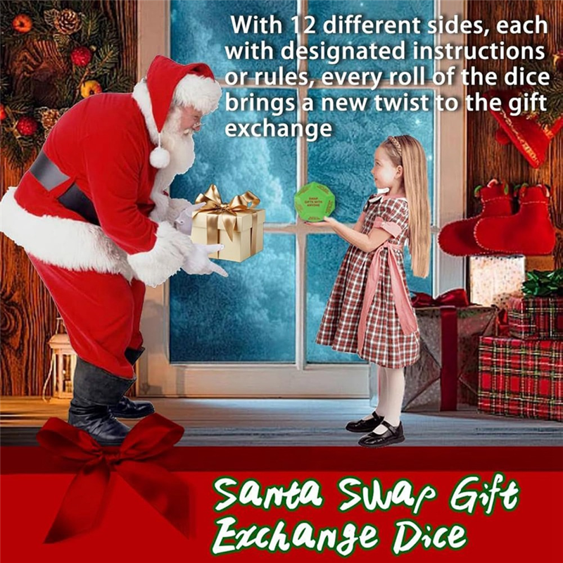 AS63-2PCS Santa Swap Gift Exch - Home Decor Exchange 评论和价格