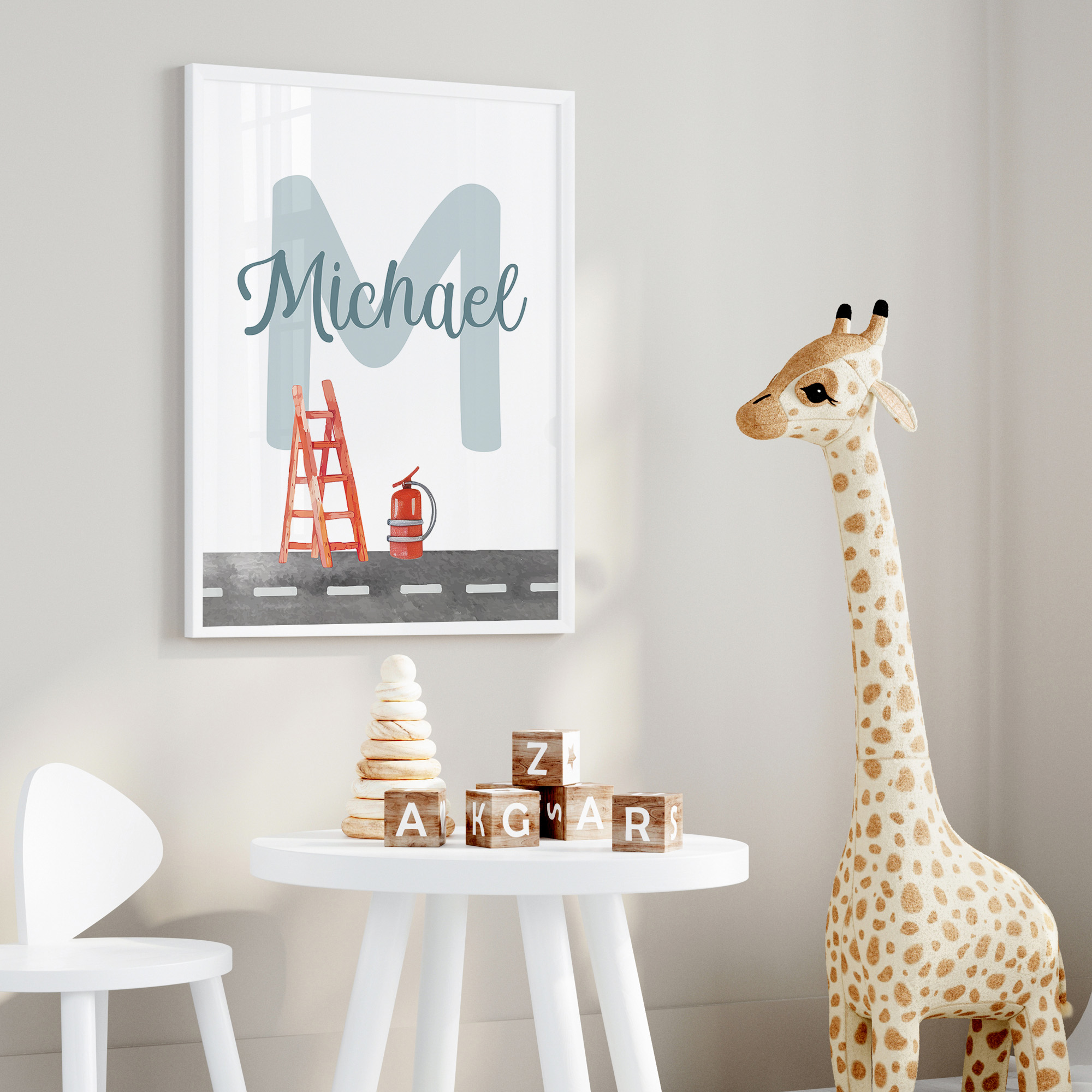 3pcs Personalized Custom Name  - Home Decor Wall Pictures 评论和价格