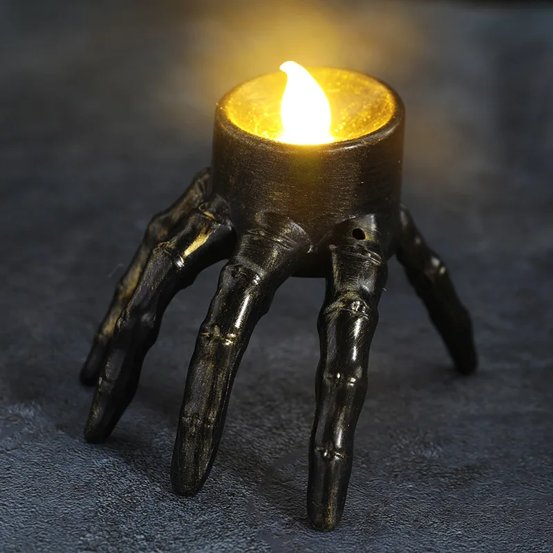 Halloween Break The Arm Skull  - Home Decor Orange 评论和价格