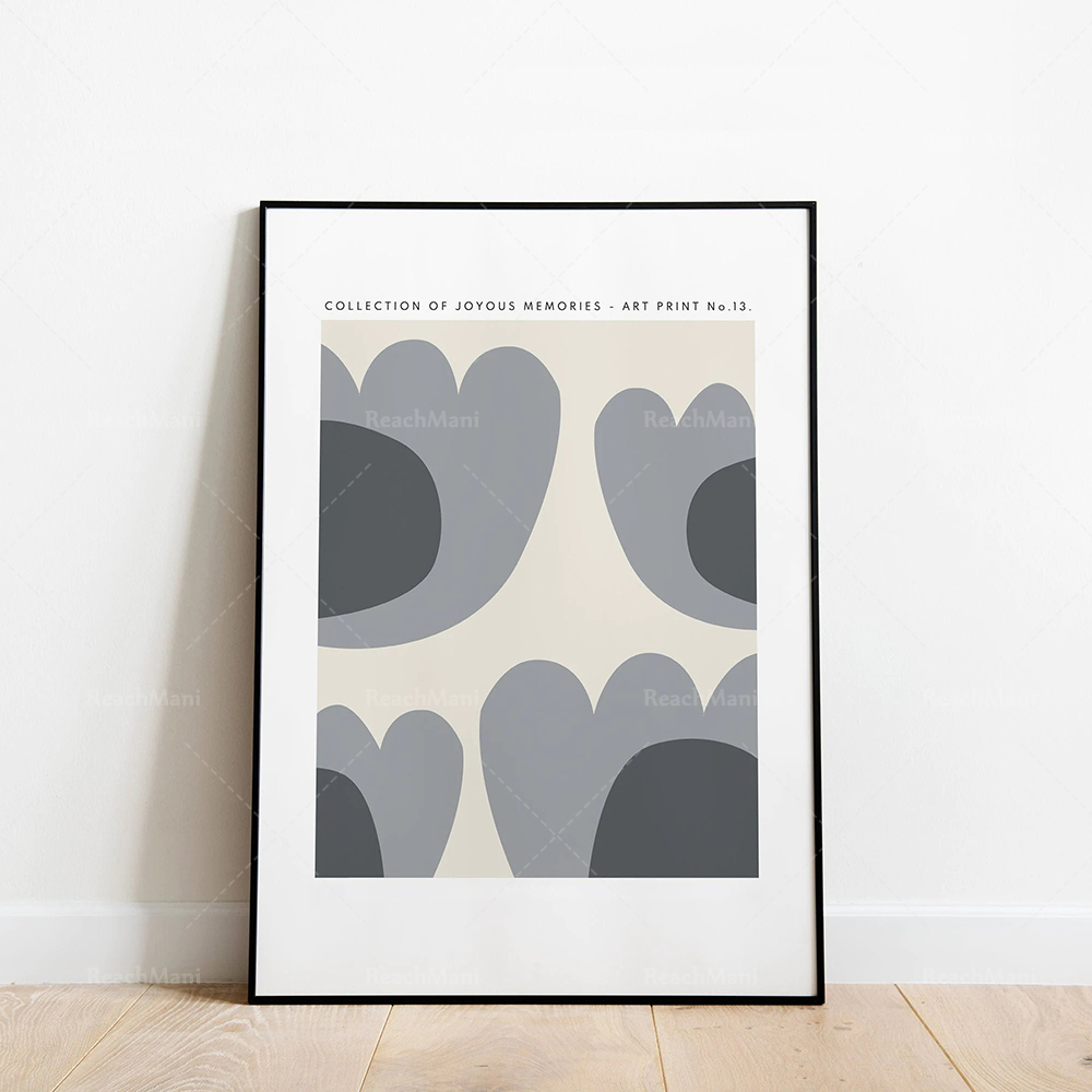 Colorful mid-century Mod poste - Home Decor Mod 评论和价格