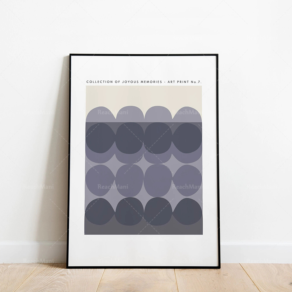 Colorful mid-century Mod poste - Home Decor Mod 评论和价格