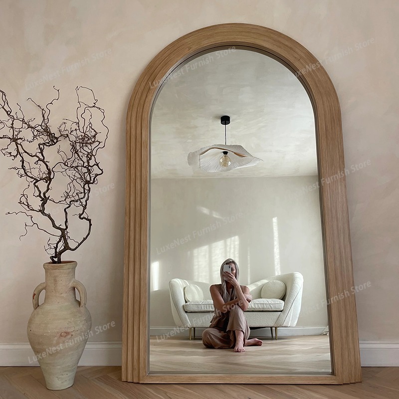 Oval Floor Mirrors Full Body S - Flooring Home Decor 评论和价格