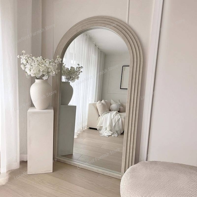 Oval Floor Mirrors Full Body S - Flooring Home Decor 评论和价格